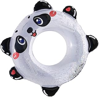 ABOOFAN Anel De Natação Panda Flutuador Infantil Para Flutuadores Para Piscina Infláveis Para Anel De Flutuação Infantil Flutuadores Anel De Natação Anel De Natação Em Pvc Anel De Água