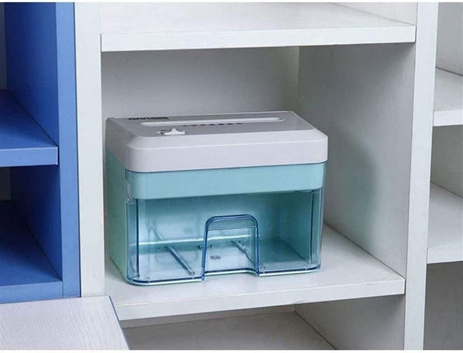 Paper Shredder - Mini Desktop Office Electric File Shredder Plastic