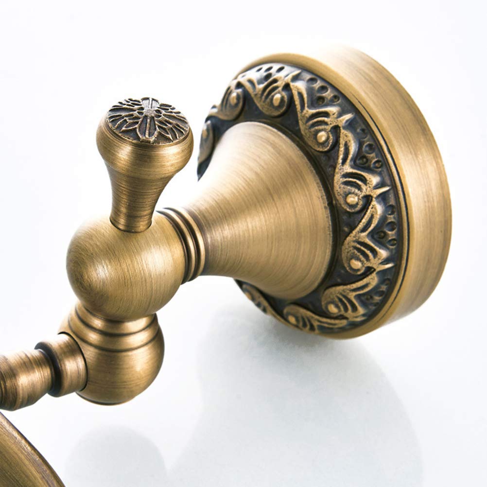 Arredamento Bagno Classico Portasciugamani Da Parete Bronzo Antico - Ottone, Per Bagno, Camera, Cucina Anello Parete Bagno - Foto 6