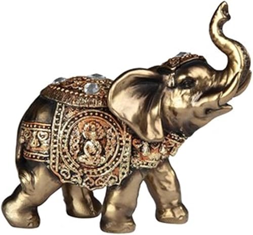 StealStreet SS-G-88185, estatua coleccionable de elefante tailandés de 4.75 pulgadas de color dorado StealStreet SS-G-88185, estatua coleccionable de elefante tailandés de 4.75 pulgadas de color dorado