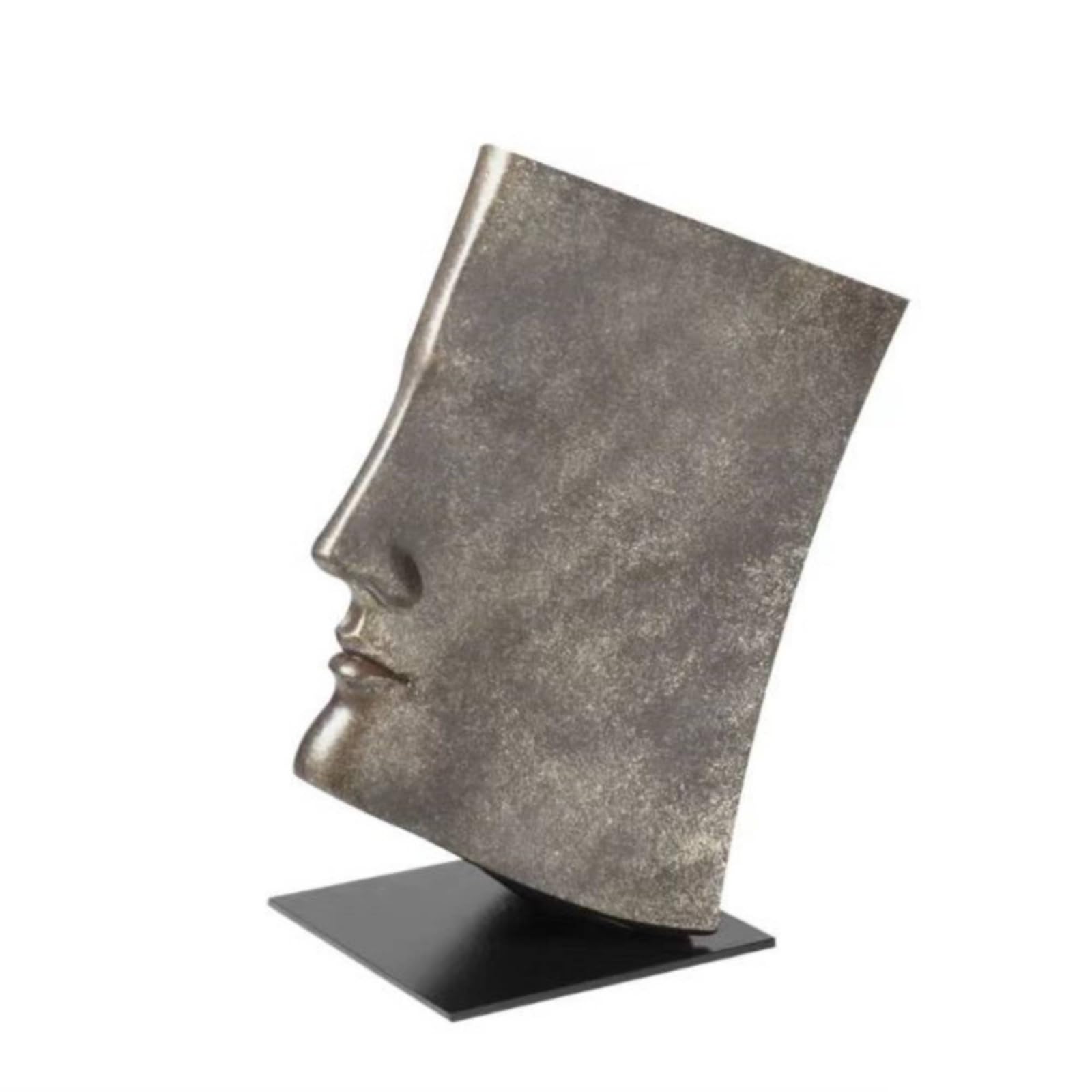 B Baosity Scultura Decorativa Scultura Statua Moderna con Silhouette Contemporanea E Supporto Stabile per Tavolo Adatta per Librerie Scrivanie Consolle Vetrine Studi Professionali Casa, Piccolo