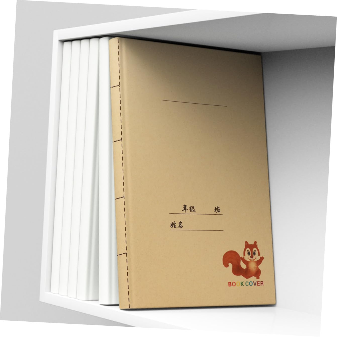 Copertine Libri Scolastici 30pezzi in Carta Kraft Regolabili | Festa Scuola Decor, per Libro e Textbook, Student Stationery, Piegatura Flessibile e Spazio Note