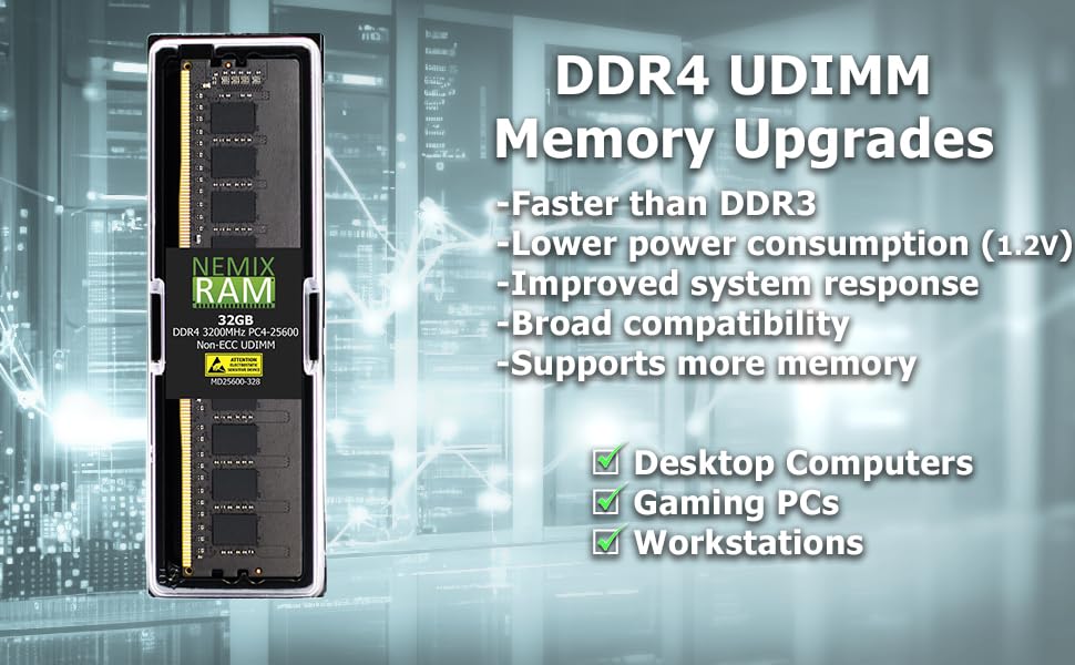 Amazon.co.jp: NEMIX RAM 16GB (1X16GB) DDR4 2400MHZ PC4-19200 2Rx8