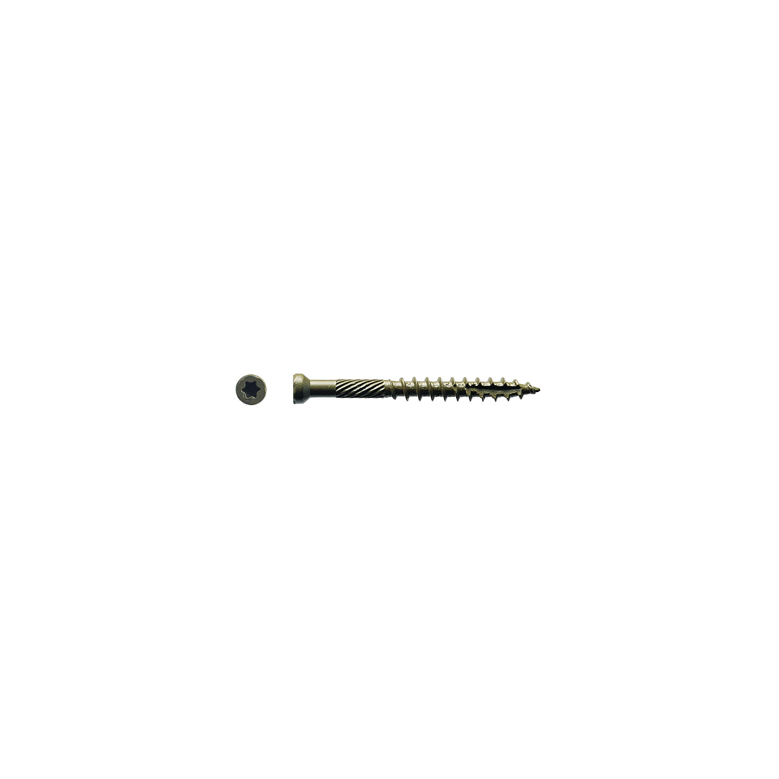 Big Timber 1FS7158#7 by 1-5/8-inch T-10-drive bit Tiny Finish Head Screws-Exterior,(218 per Box)