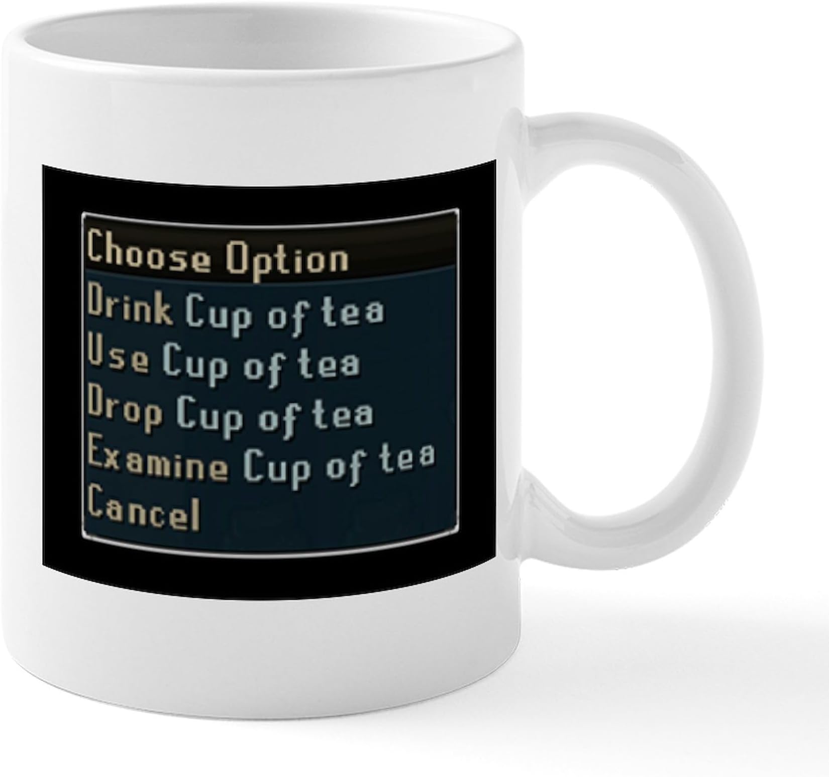 CafePress Runescape Cup of Tea Novelty Mug Mugs 11 oz (325 ml) Ceramic Coffee Mug