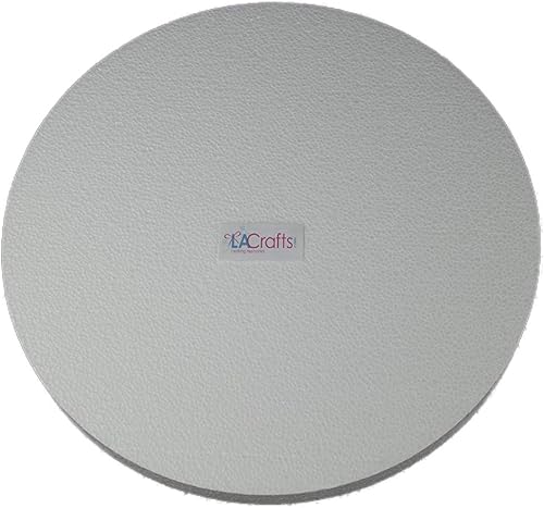 LA Crafts Brand - Disco de espuma suave para manualidades, 12 x 1 pulgadas, paquete de 12