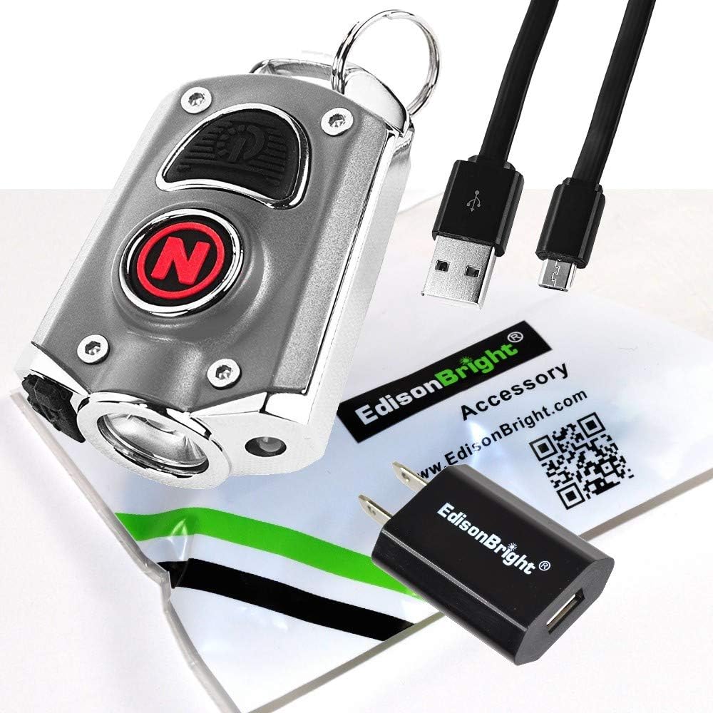 NEBO Mycro 400 Lumen USB Rechargeable Keychain/Key Ring Pocket