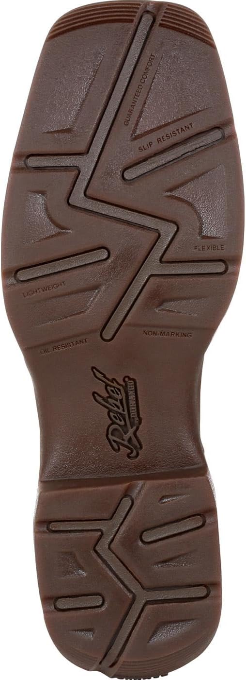 Durango Army Green USA Print Western Boot - Image 3