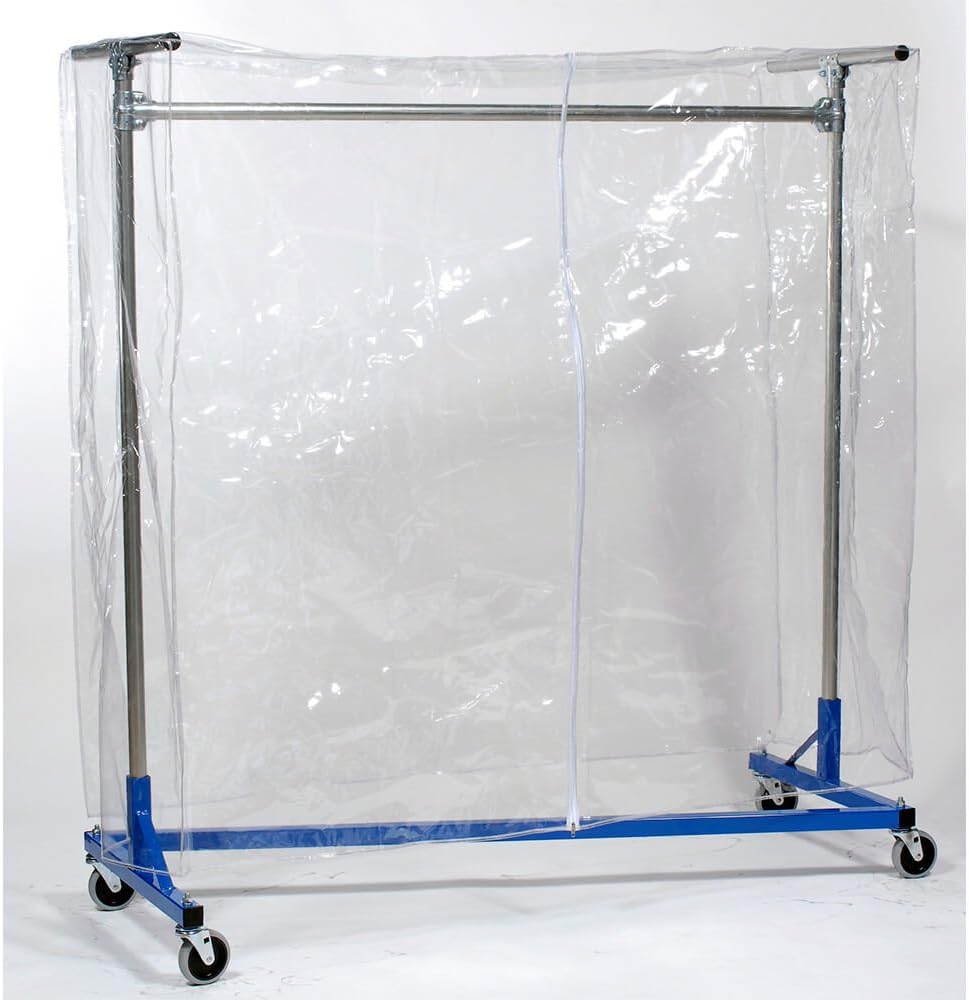 Clear Cover for Garment Rack (5'L x 6'H) [Kitchen]