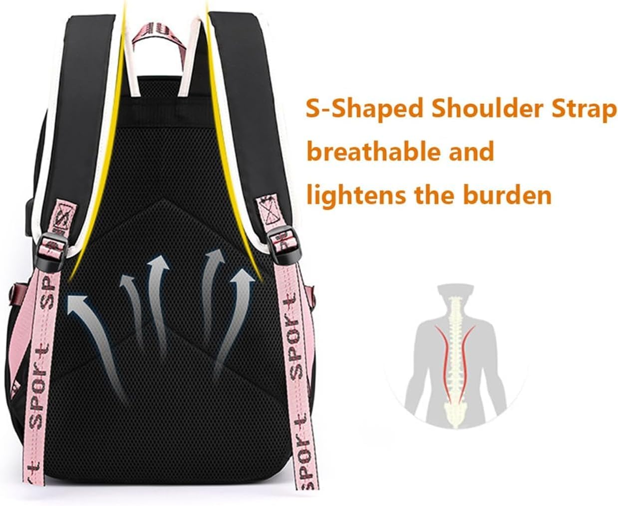 AiHdcy Stray SKZ Kids Backpack Merch, SKZ Book Bag Casual Backpack (Black4) - Image 4