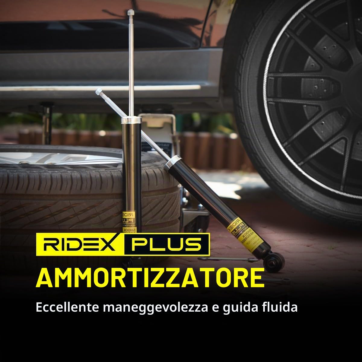 RIDEX PLUS 854S1774P 2x Ammortizzatore Anteriore Anteriore Destra Anteriore Sinistra Compatibilità con TOYOTA RAV 4 III ACA3, ACE, ALA3, GSA3, ZSA3