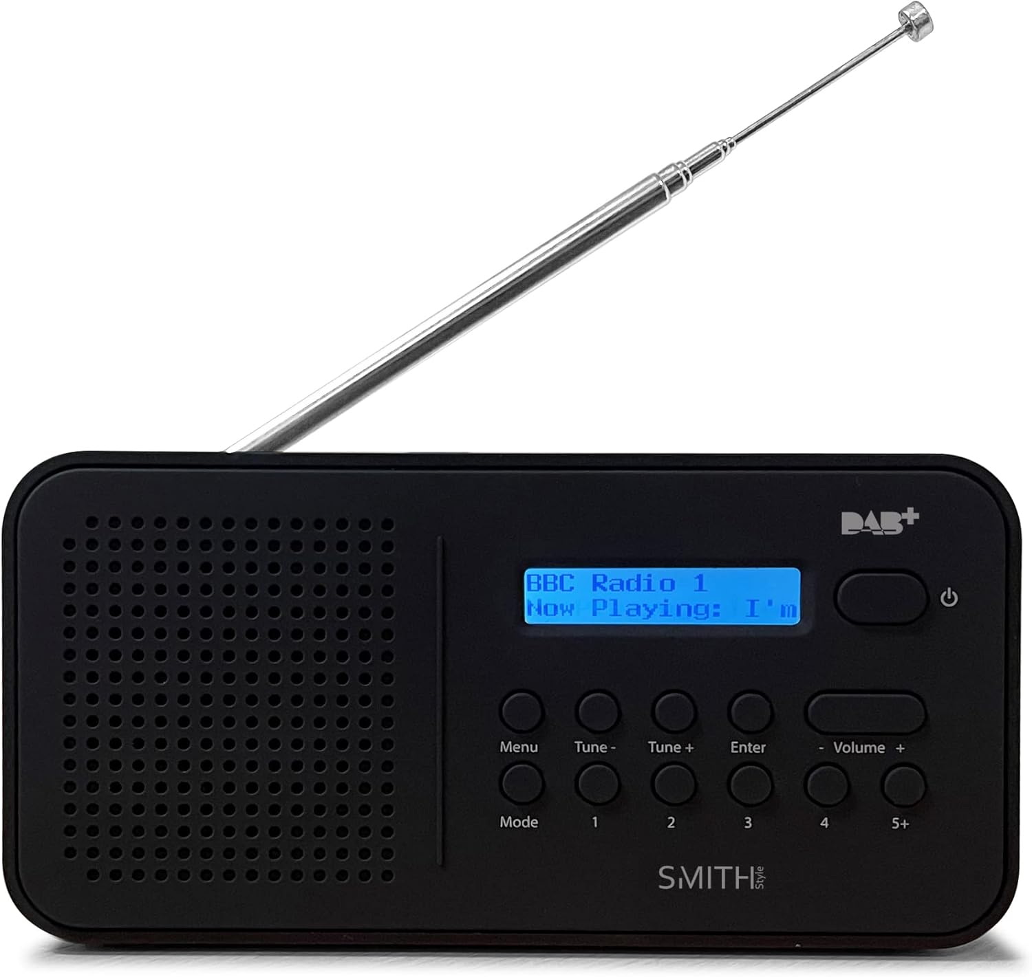 Smith-Style ReDi DAB Radio Portable | Mains and Battery Powered with ...