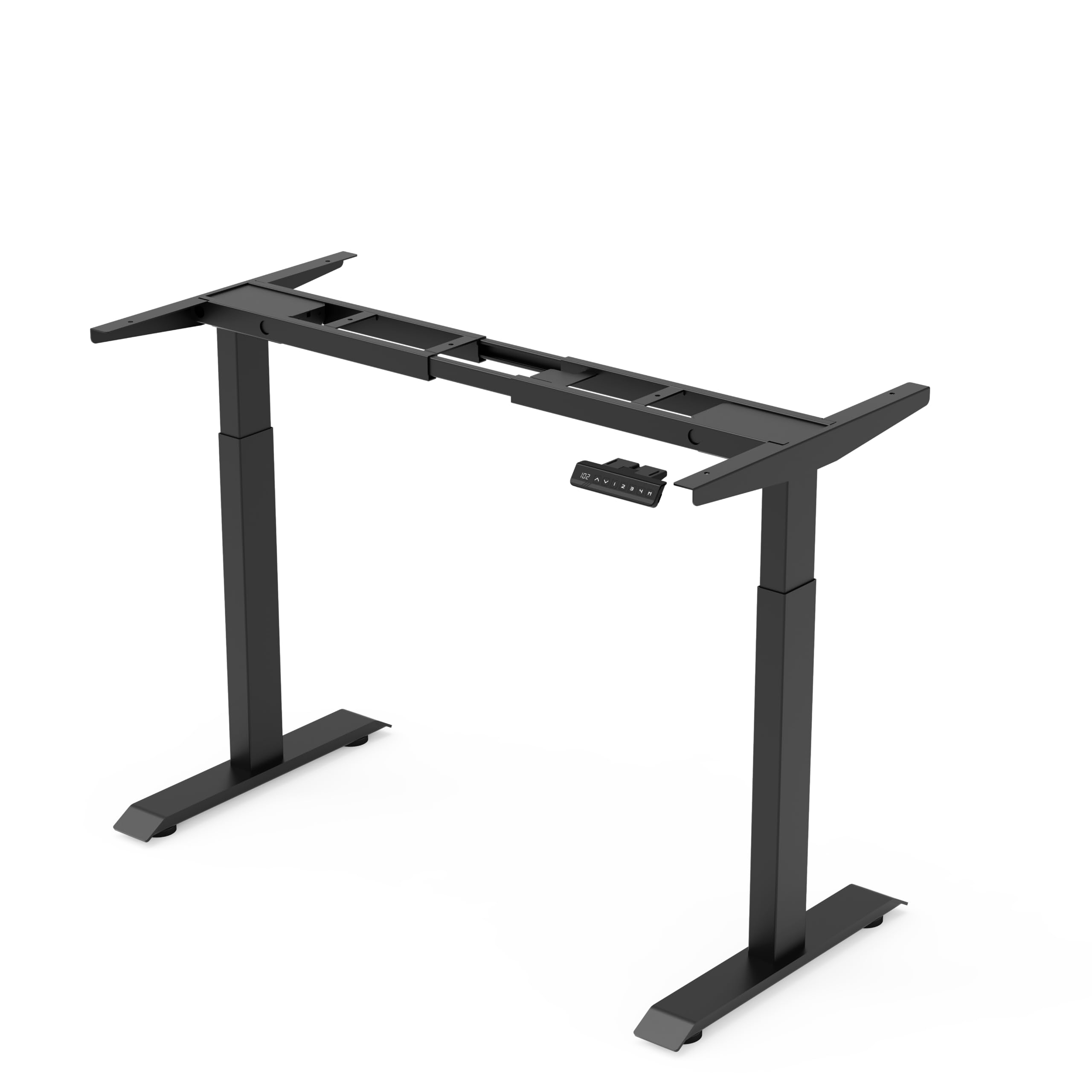 ErgoYou - Electric Height Adjustable Standing Table - Heavy Duty - Dual Motor 2 Stage - 150 Kgs Max Weight Capacity - E2 Series - Ergonomic Sit Stand Desk (No Table Top, Only Steel Frame)
