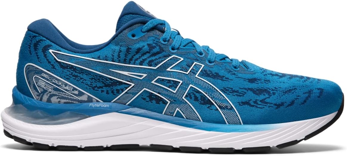 ASICS Men's Gel-Cumulus 23 Running Shoes 8.5 Reborn Blue/White