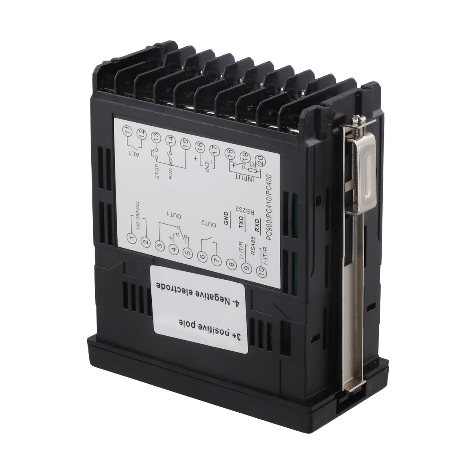 Controlador de temperatura digital PC410 para estación de retrabajo BGA, termostato PID con RS232, 10 curvas 8 segmentos, entrada de termopar tipo K, salida de relé de estado sólido