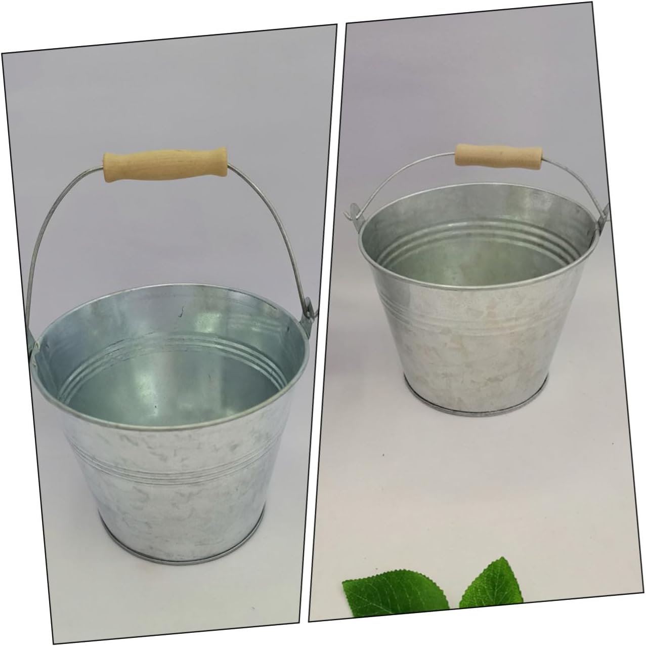 3pcs Iron Ash Bucket Handle Durable Storage Buckets for Fireplace Ashes Rustic Charcoal Container for Outdoor Use Heat-Resistant Design for Easy Handling