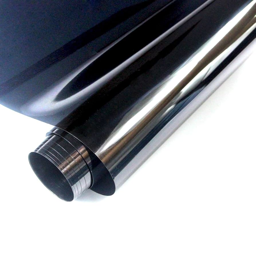 FENTIS Reflective Window Film Black One Way Mirror Solar Film Non