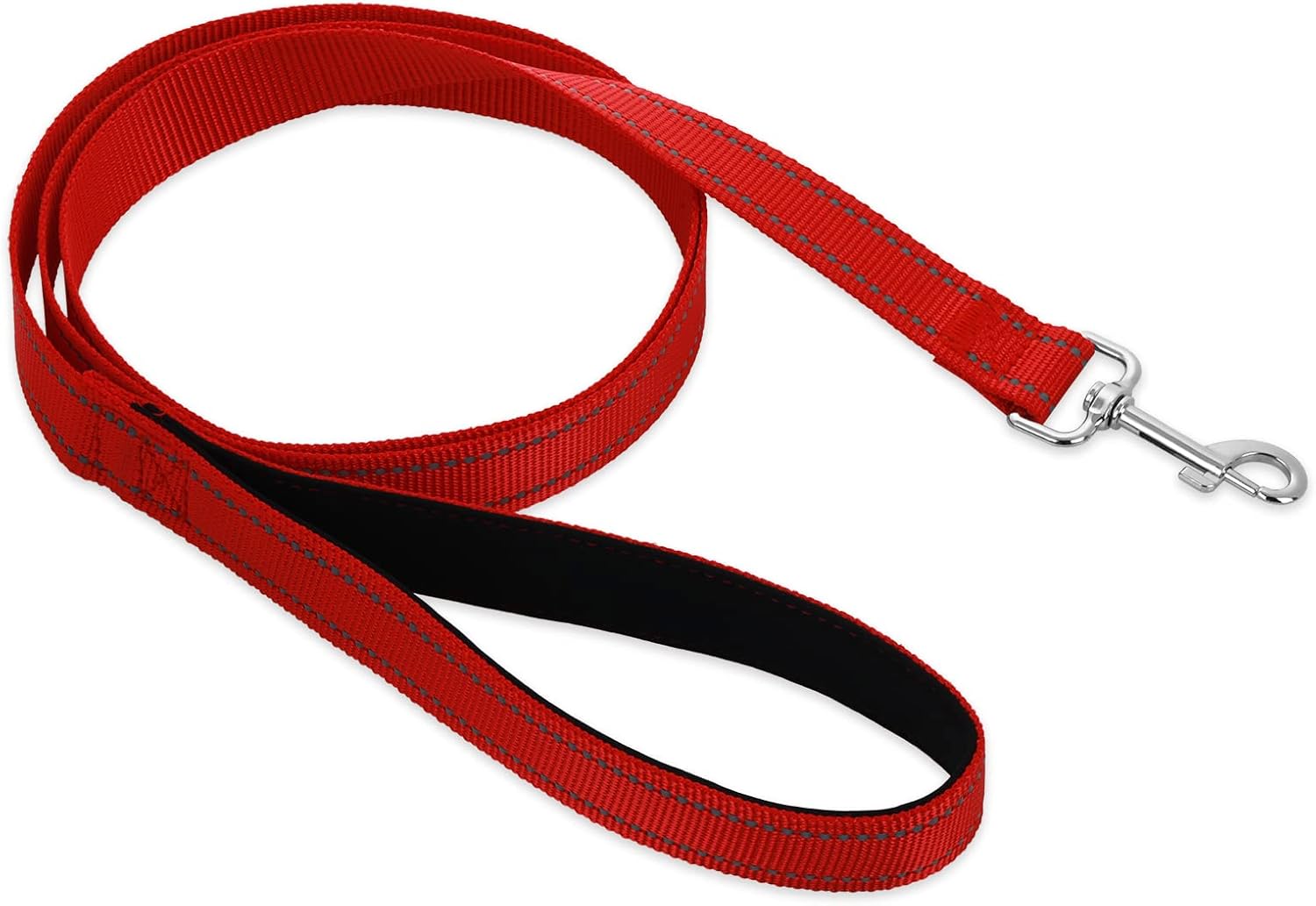 cobee Reflective Dog Leash with Padded Handle, 5 FT Nylon Dog Leash