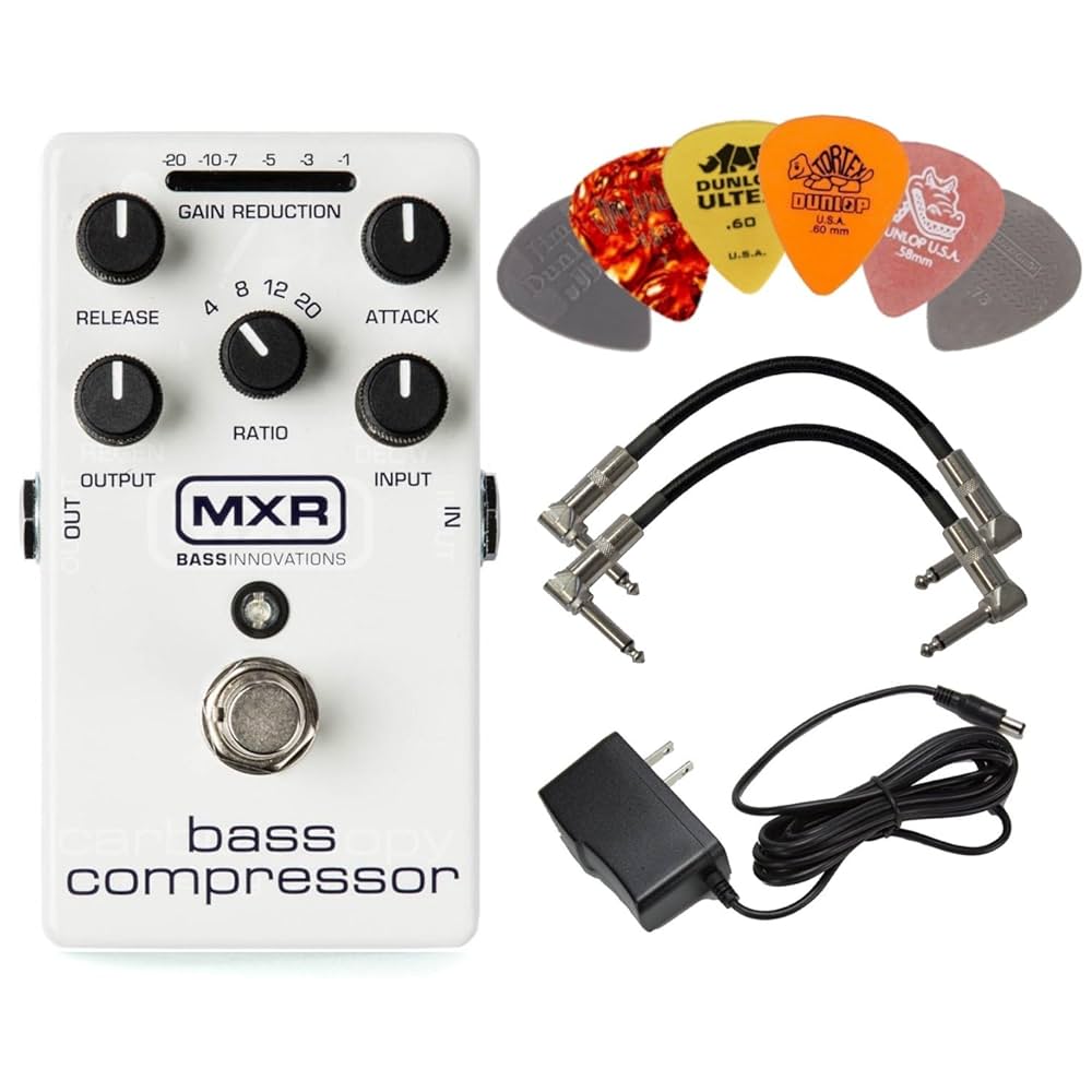 ベース MXR M87 Bass Compressor MXR M87 Bass Compressor Bass Guitar Effects Pedal with