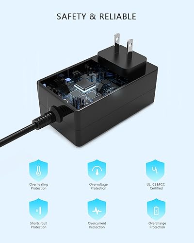 Miniatura 5 de (Listado UL) Cargador de portátil de 12 V 2 A para puerta de enlace GWTC116-2BL GWTN156-11BK GWTC116 GWTN116 GWTN156 GWTN141 saw30-120-2000u