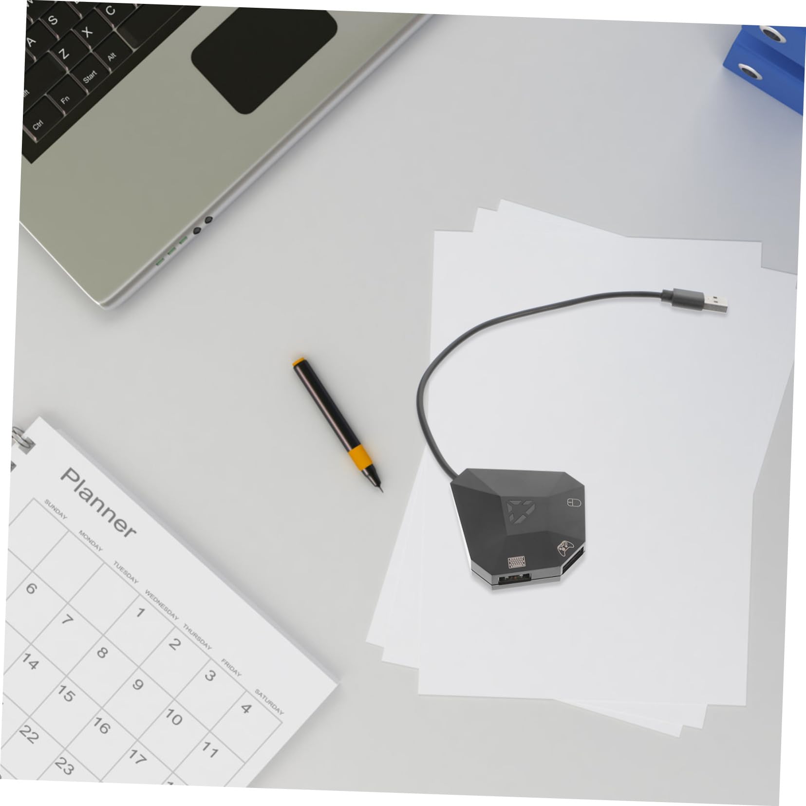 HEMOTON Convertidor De Mouse y Teclado Adaptador Convertidor De Controlador De Juego Accesorios De La Consola De Juegos Estación De Juegos Portátil Controlador USB Ratón Abdominales