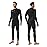 Seaskin Mens 3mm Shorty Wetsuit, Full Body Diving Suit Front Zip Wetsuit for Diving Snorkeling Surfing Swimming Small