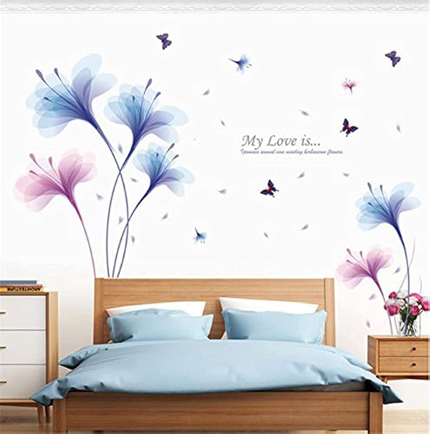 COOLBABY 3D Wallpaper For Bedroom Living Room Bathroom Decoration Draw Self-Adhesive Pvc Sticker Wall Paper Stickr