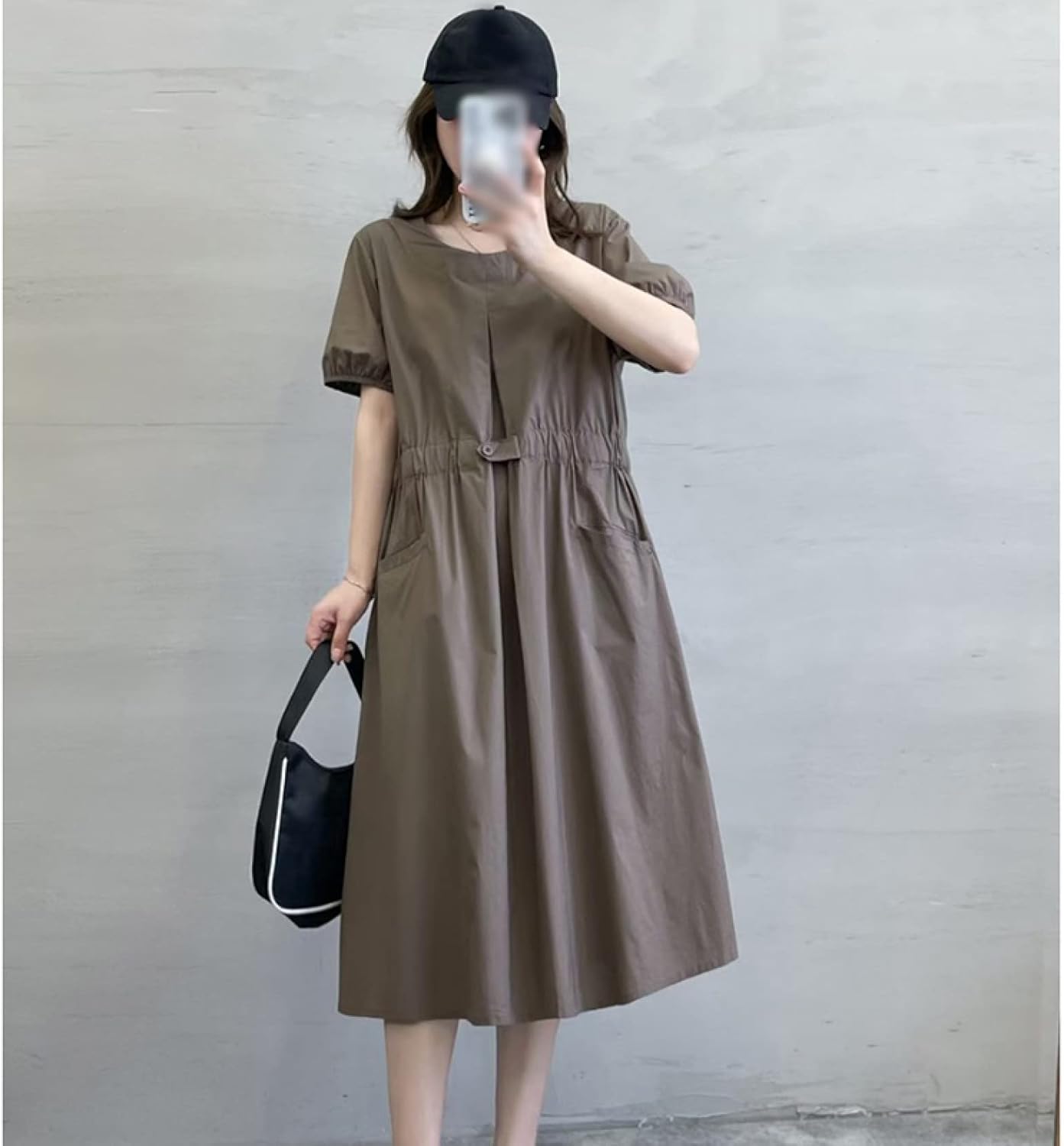 Amazon.co.jp: ワンピース ドレス レディース リネンワンピース