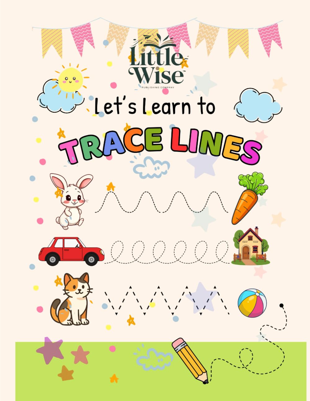 Let’s Learn to Trace Lines: Line Tracing Workbook for Preschool and Kindergarten Kids