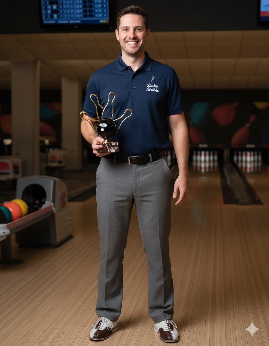 Trofeo Bolos Premio personalizado de 19cm de altura
