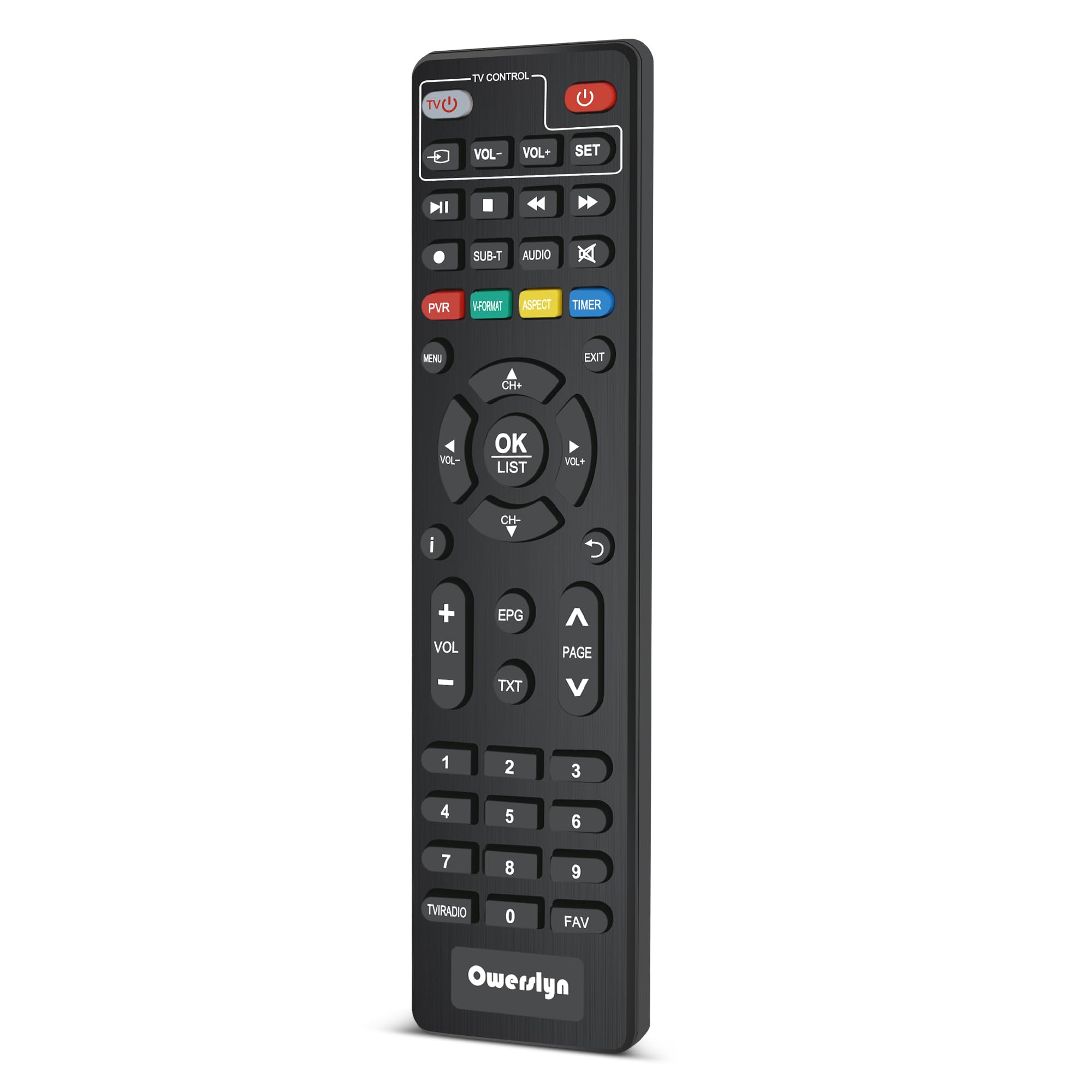 Re-Flix Superior Light - Mando A Distancia 4 En 1 Para TV Orion