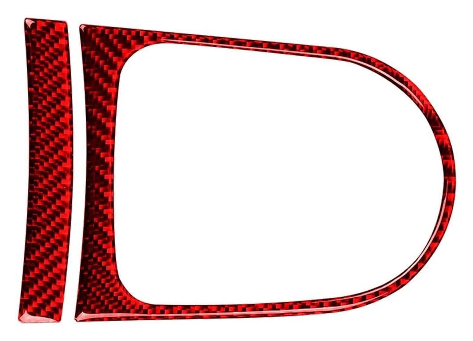 Center Console Trim for Mustang GT 2015-2021 Car Gear Shift Box Panel Cover Trim Frame Decorative Kit Sticker(Color 4,LHD)