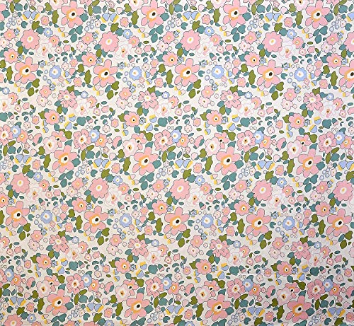 Image of King Size Bedsheet for Double Bed with 2 Pillow Covers Double Bedsheet 108x108 inches with 2 XL Size Pillow Covers (Flower Multi)