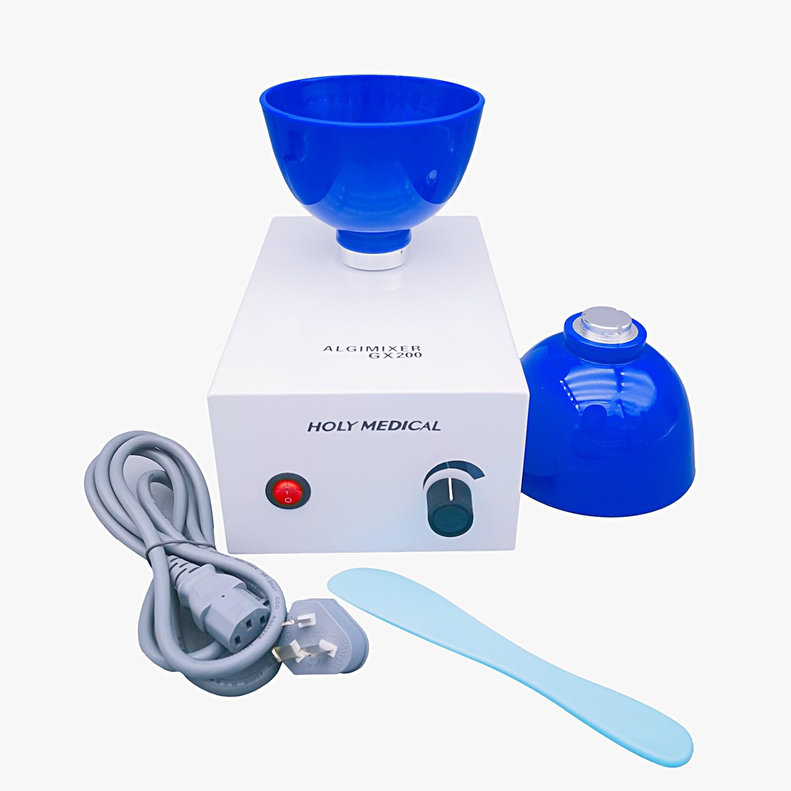 Lab Multifunctional Alginate Mixer Impression Knob Control Alginate Mixer Semi-Automatic Mixing Plaster Mixer GX200