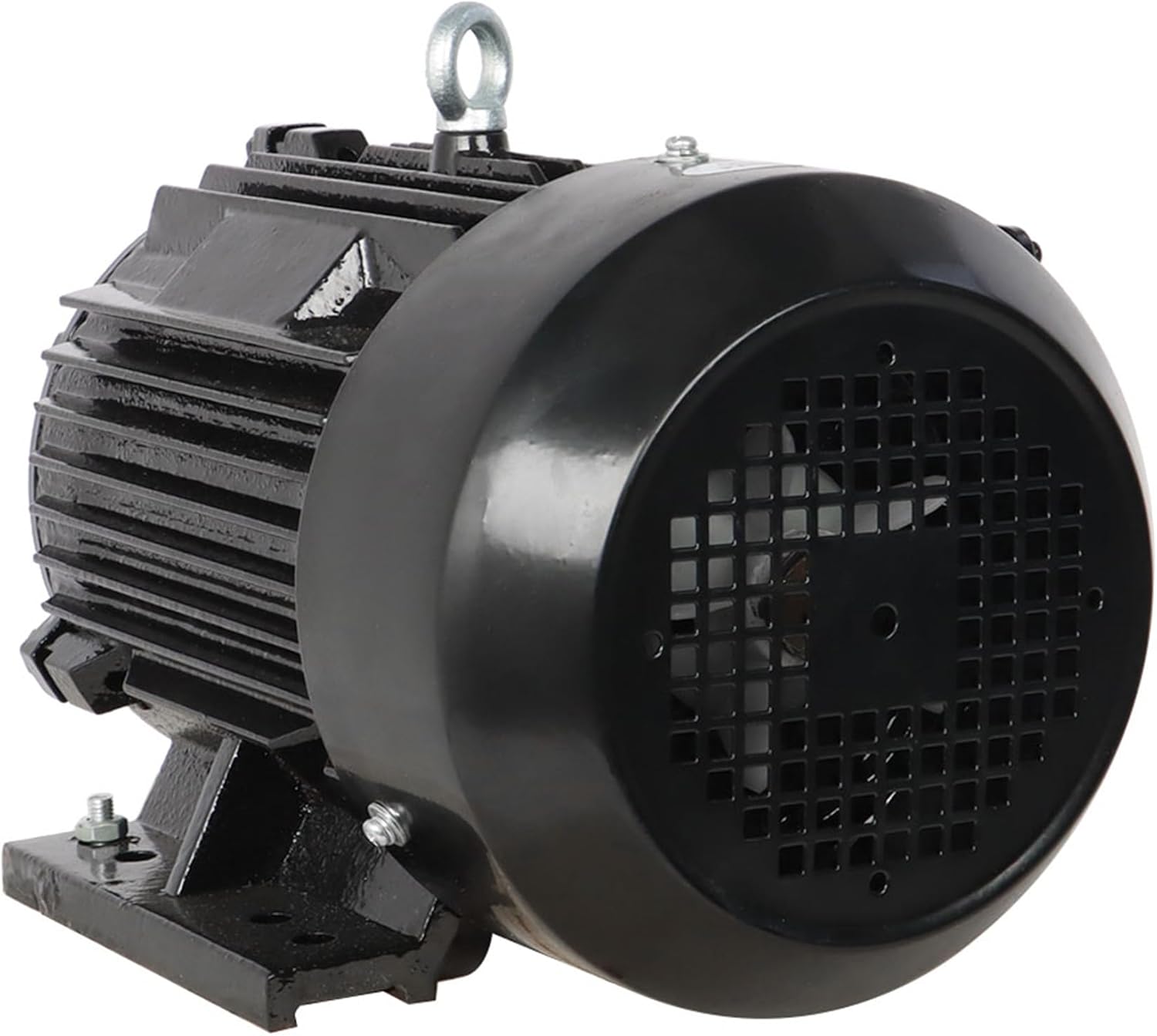 3 HP SPL Air Compressor Motor 60HZ 56 Frame 5/8 Inch Shaft 115/230V 3450RPM Black (Not Standard 3HP Motors)