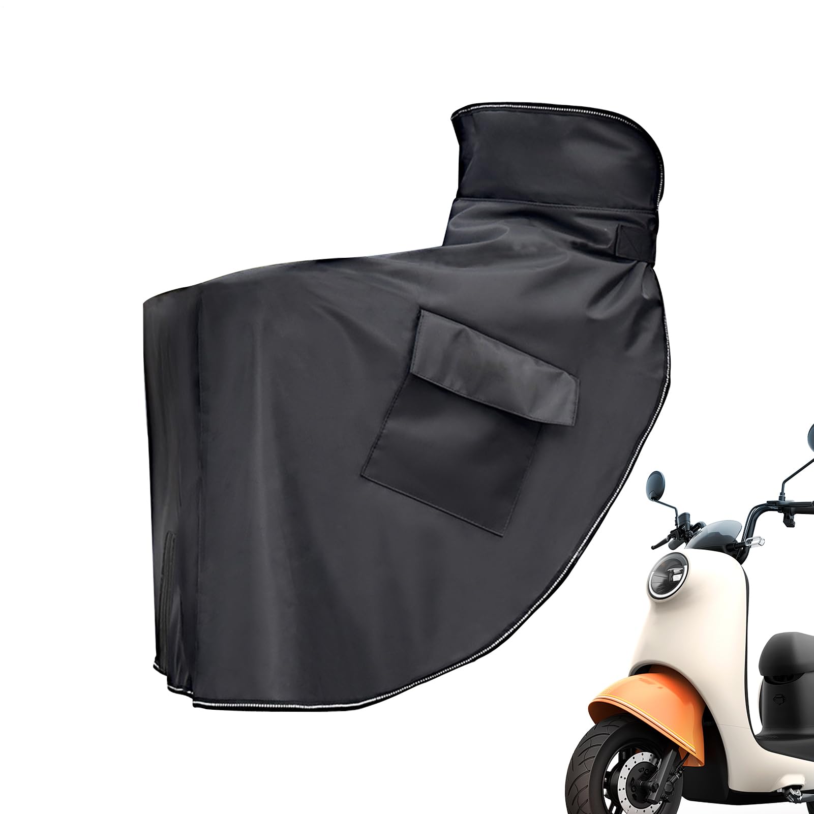 Housse de Protection de Jambe de Moto - Coupe-Vent Imperméable Épais Hiver Chaud Jambe Protecteur,Protecteur De Jambes De Vélo E-Bike Protecteur De Couverture | Pour La Pluie Froide Hiver Conduite