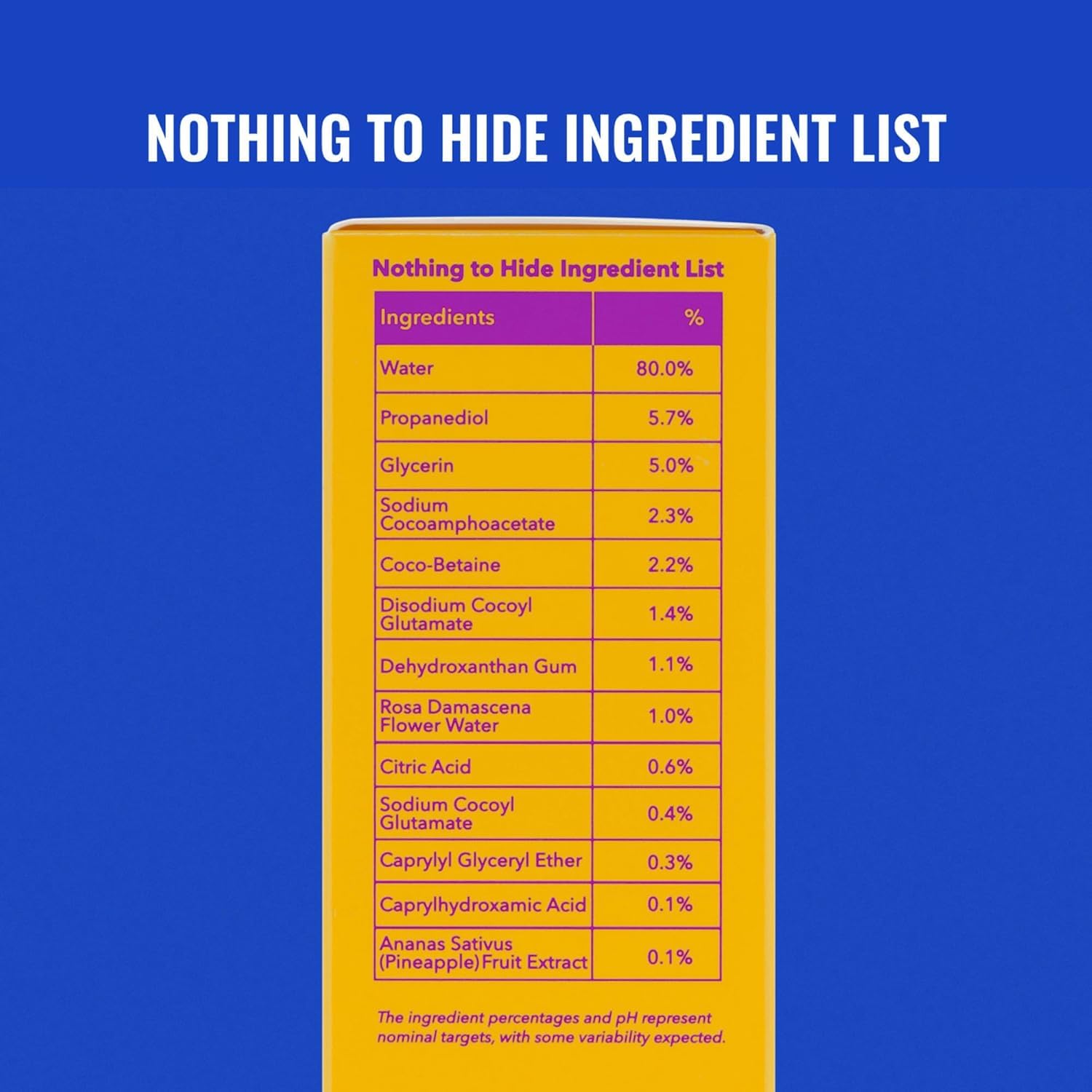 Good Molecules Hydrating Facial Cleansing Gel - Face Wash with Rosewater and Pineapple Extracts to Brighten, Cleanse, and Moisturize - Facial Cleanser, Skin Care