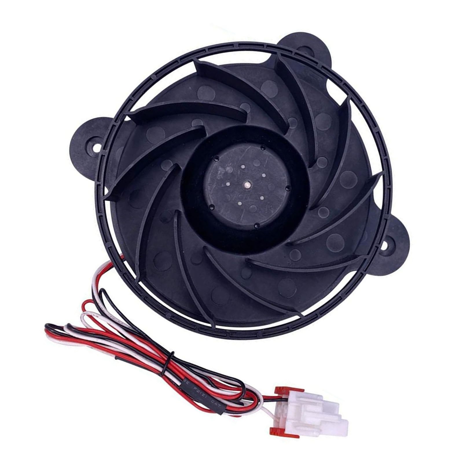 CUNZJIA 12035GE 12M Refrigerator Cooling Fan Motor ABS Housing Metal Center for Various Brand Fridge Replacement Unit