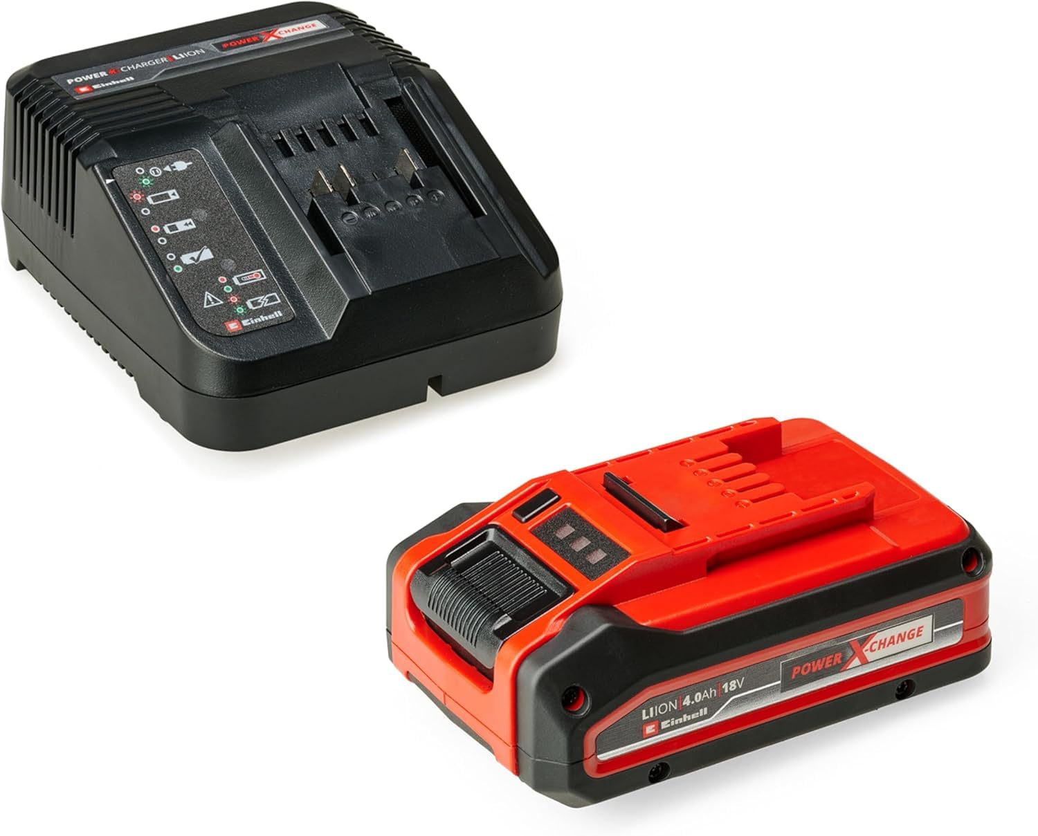 Power X-Change 4.0Ah Plus Battery Starter Kit- 2nd Generation 18V Lithium-Ion Battery and Charger Set - Universally Compatible with All PXC Power Tools and Garden Machines
