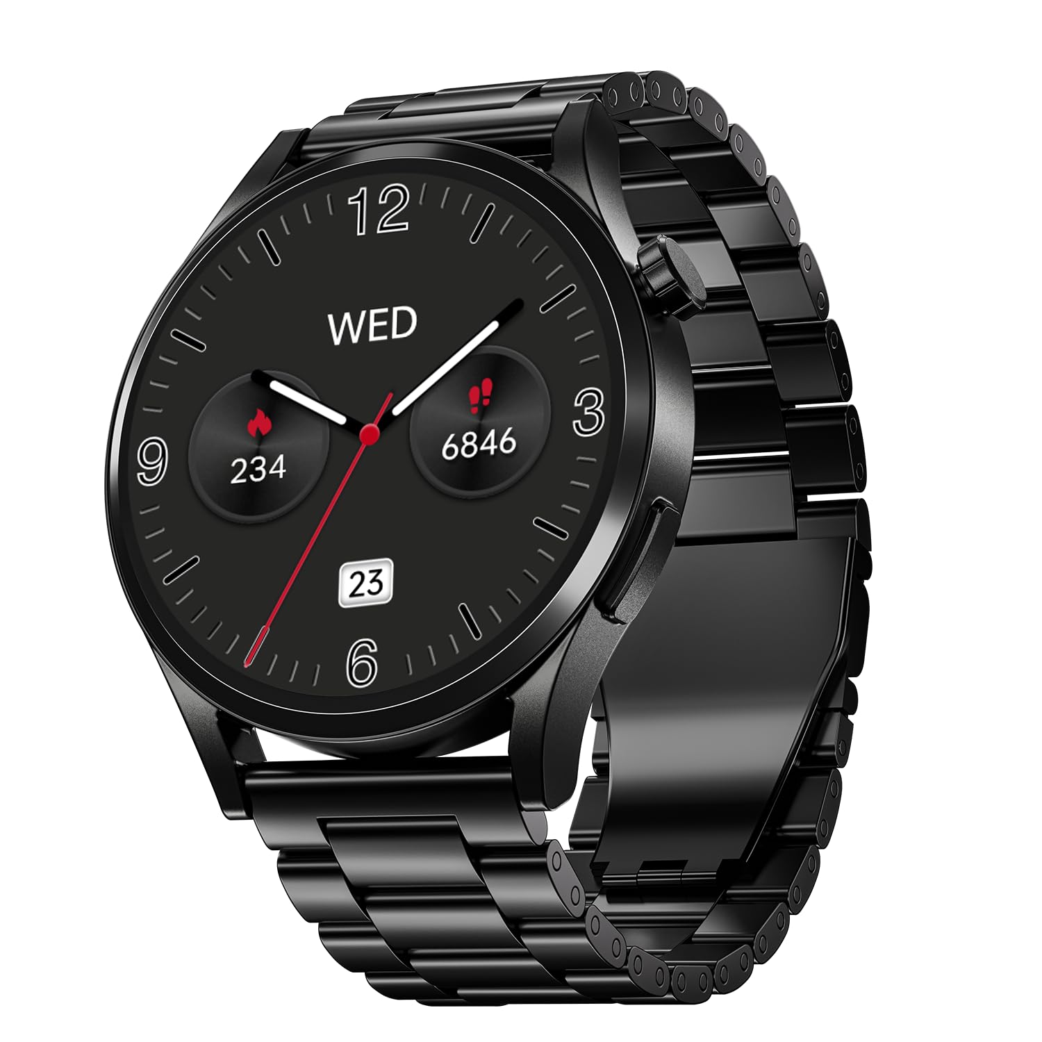 boAt Chrome Horizon, Video Watch Faces, 1.51” AMOLED Display, HRV & VO2 Max, Auto-Activity Detection, ASAP Charge, Advanced Bluetooth Calling, IP68, Heart Rate & SpO2 Monitor Smart Watch(Steel Black)-picture-39