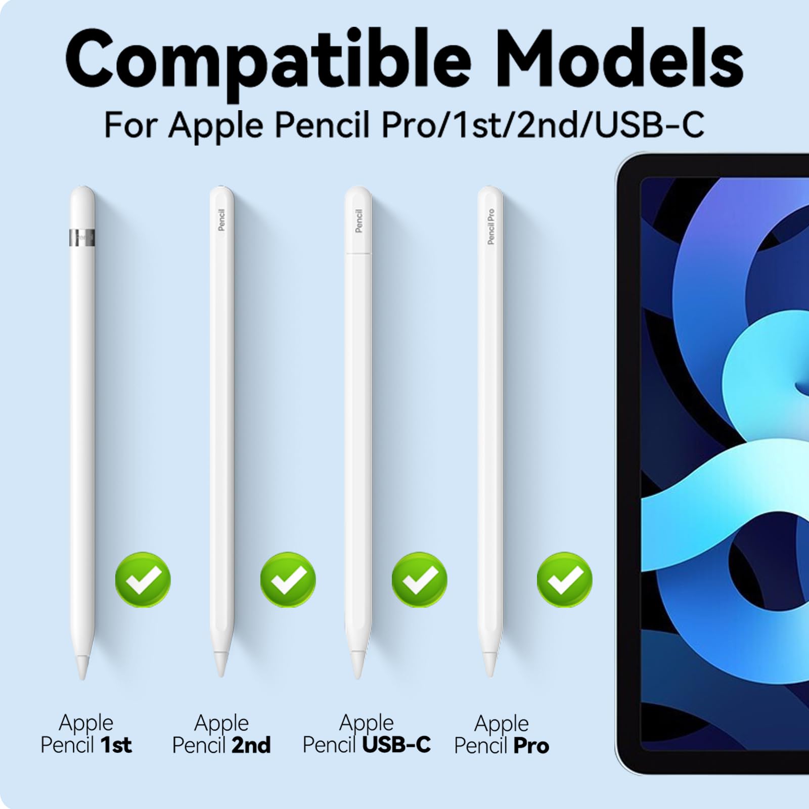 Amazon.com: Inesore 8 Pack for Apple Pencil Tips Replacement