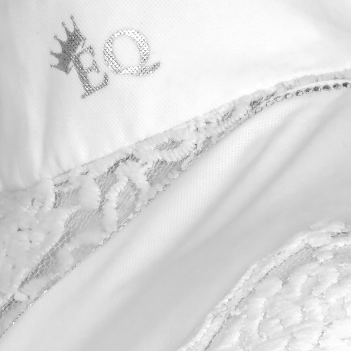 Eloise Damen Turniershirt – Elegante Reitbluse mit Spitze Kristallen False Touch Material atmungsaktiv Langarm Turnierbekleidung