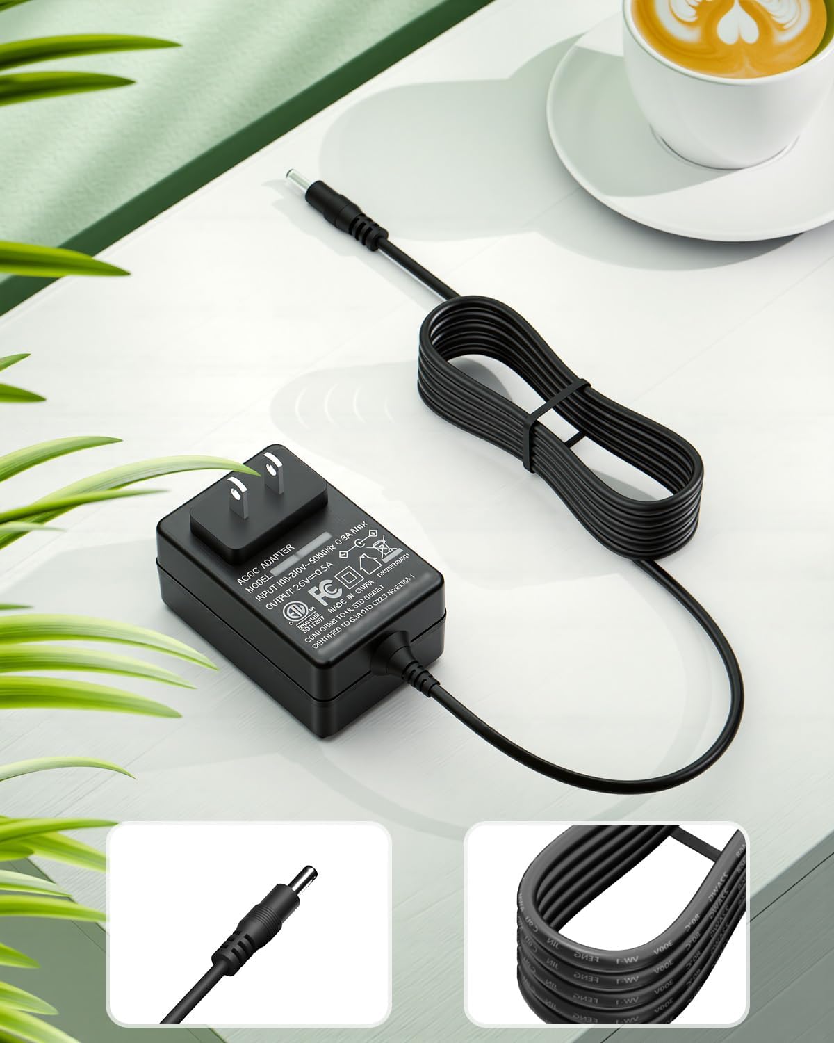 24VCHRG-QC Quick Charger for Snow Joe iBAT24 and 24VBAT Series Battery Compatible with All Lithium iON Battery Models 24VBAT, 24VBAT-LT, 24VBAT-LTE, 24VBAT-XR Replacement Power Supply Charging Cord - Image 5