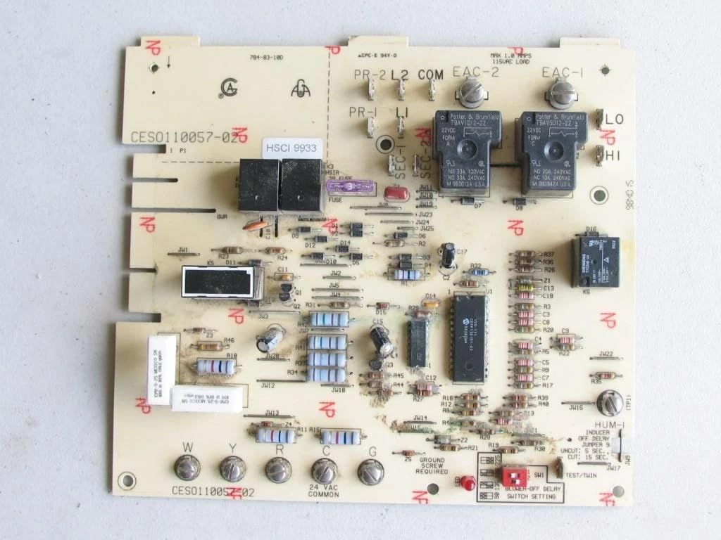 Replacement for Payne CES0110057-02 Furnace Control Circuit Board CESO110057-02 OEM