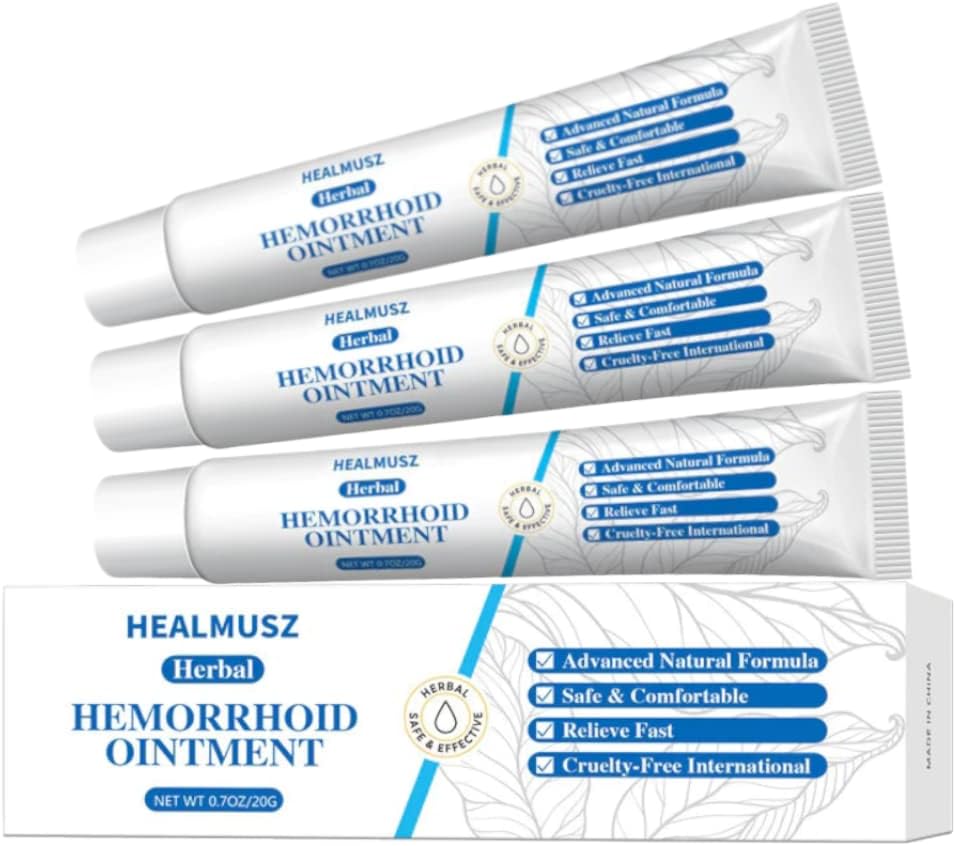 ANEFOSE Healmusz Natural Herbal Hemorrhoids Ointment