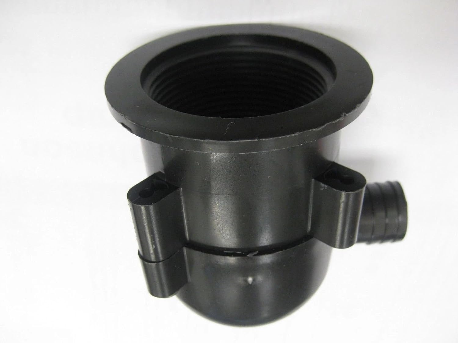 MUSM Black 95195 Exterior Evacuation Drain Trap RV Camper Trailer Marine