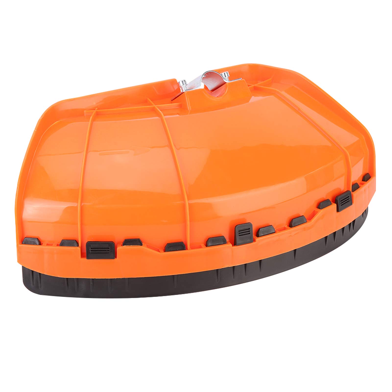 Universal Trimmer Guard Deflector Kit Plastic Cover for String Trimmers Anti Dust Lawn Mower Accessory (Red, Fits 26/28mm Shafts Petrol Strimmers and Brush Cutters)