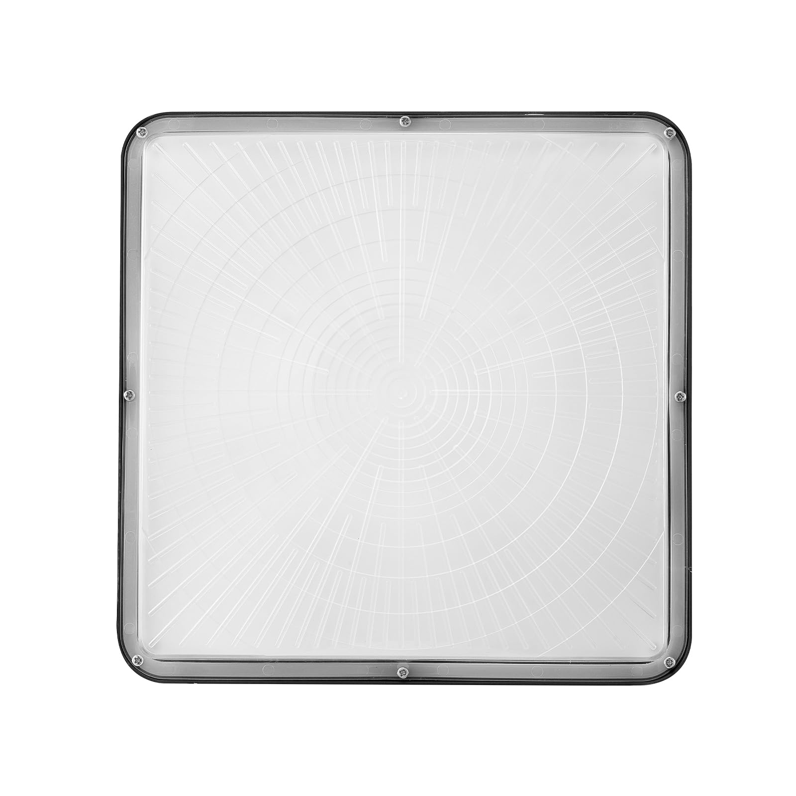 VEVOR 4er-Set LED-Überdachungsleuchten, 150 W, 16500 LM, 5000 K Tageslicht, industrielle Deckenlampe für Außenbereich, 315 x 315 mm, für Tankstelle, Lager, Garage, Straße, Geschäft, IP65