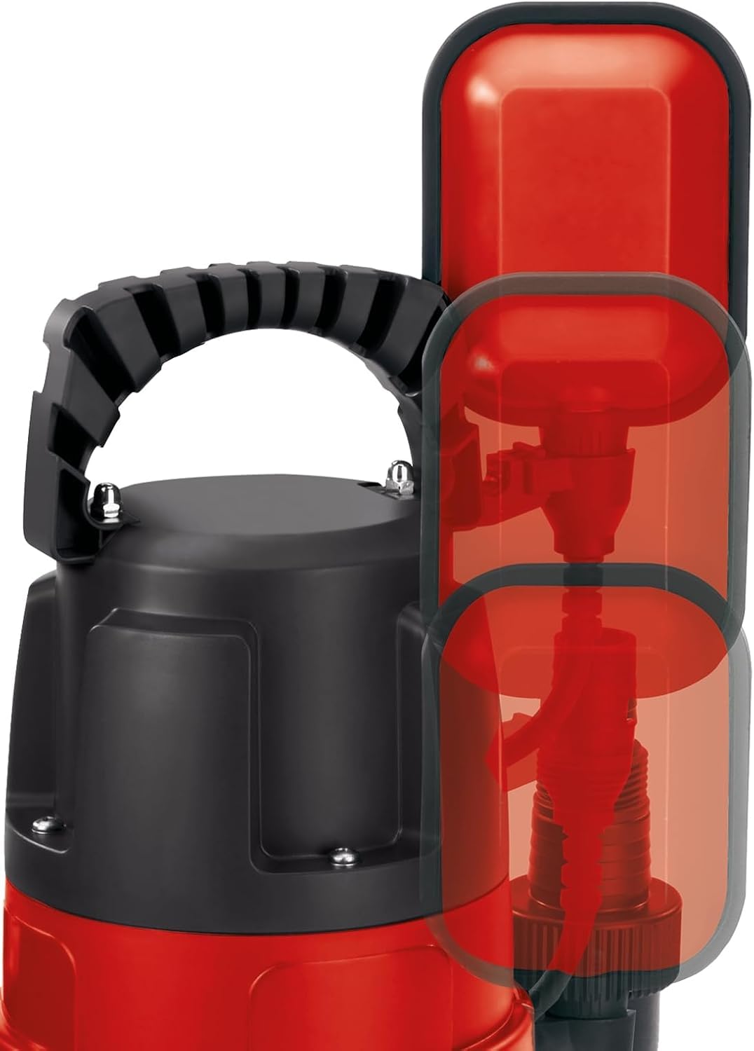 Einhell Schmutzwasserpumpe GC-DP 7835 (780W, Ø35 mm Fremdkörper, 15.700 L/h Förderleistung, Schwimmerschalter, Tragegriff, Kabelaufwicklung)
