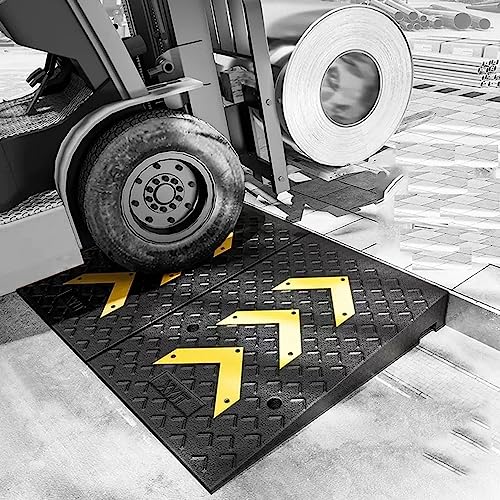 Rampas de carga para vehículos y coches con desnivel en garajes y entradas residenciales de asfalto